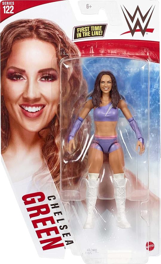 WWE MATTEL Chelsea Green Action Figure Series 122 Action Figure Posable 6 in Collectible for Ages 6 Years Old and Up [Styles May Vary]