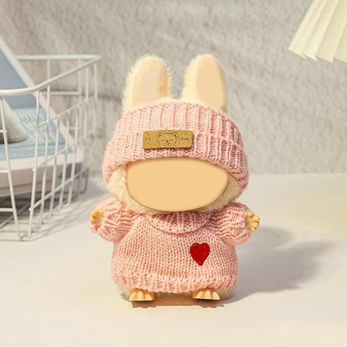 17cm Doll Clothes Set (No Doll) – 3-Pack Handmade Outfits with Accessories for 6.7” Dolls, Premium Cotton Clothing with Gift-Ready Packaging, Perfect for Dress-Up and Collectors (F4, 3)