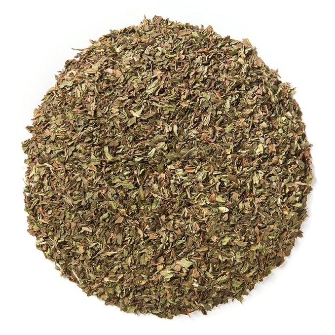 Davidson's Tea Bulk Organic Spearmint Leaves, 16-Ounce Bag
