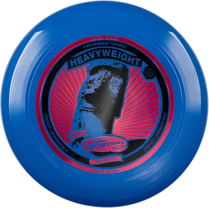 Wham-O Frisbee Heavyweight 200g Flying Disc, 11 Inch Stable Competition Sports Disc, Long Distance and Durable, for Outdoor Activities and Family Fun
