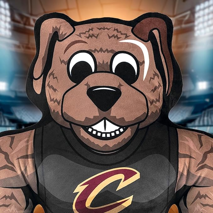 Bleacher Creatures Cleveland Cavaliers Moondog 24" NBA Mascot Bleacher Buddy - Soft Plush Toy