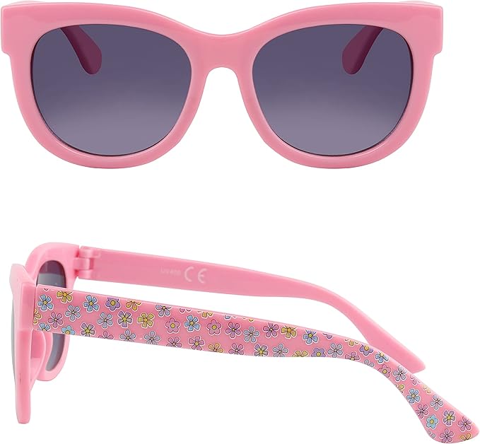 KENBO Kids Sunglasses for Girls UV Protection Toddler Sunglasses