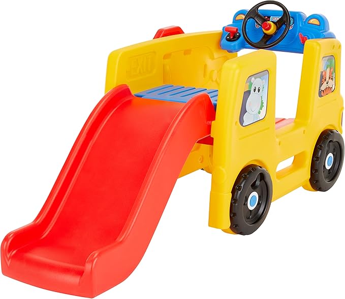 Little Tikes School Bus Climber, Boys and Girls, Kids Ages 18 Months to 4 Years