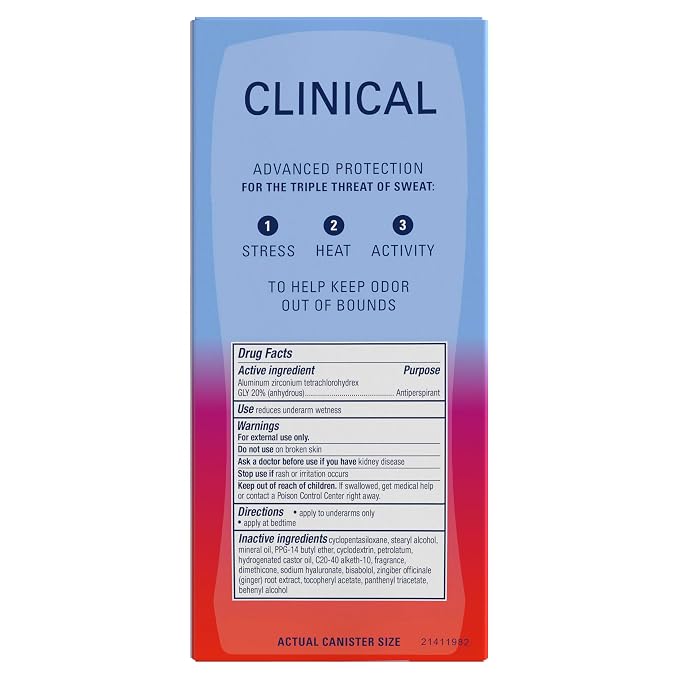 Secret Clinical Strength Antiperspirant Deodorant Bundle for Women, 100hr Defense, Triple Threat Sweat Protection with Hyaluronic Acid, Court Queen Citrus & Buzzer Beater Berry Scents (Pack of 2)