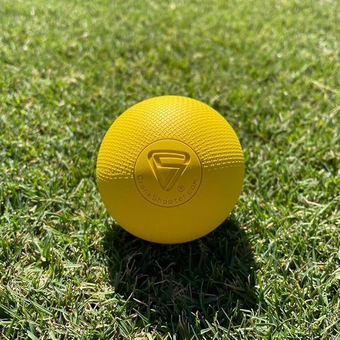 CRANKSHOOTER Lacrosse Ball Set, TX1 Extreme Grip™ Elite Game Balls, Enhanced Feel & Grip, 10 Dozen (Qty 120 /case), NOCSAE, NCAA, NFHS, and SEI Certified. Available in White, Yellow, Orange & Bright Green