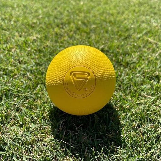 CRANKSHOOTER Lacrosse Ball Set, TX1 Extreme Grip™ Elite Game Balls, Enhanced Feel & Grip, 10 Dozen (Qty 120 /case), NOCSAE, NCAA, NFHS, and SEI Certified. Available in White, Yellow, Orange & Bright Green