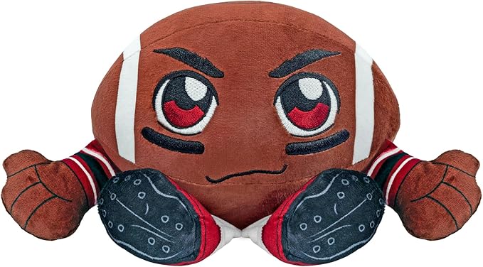 Bleacher Creatures Indiana Hoosiers 8" Kuricha Football Sitting Plush - Soft Chibi Inspired Plush