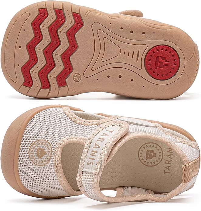 Toddler Shoes Boys Girls Non-Slip Infant Sneaker Rubber Sole Baby Crib First Walker Shoes