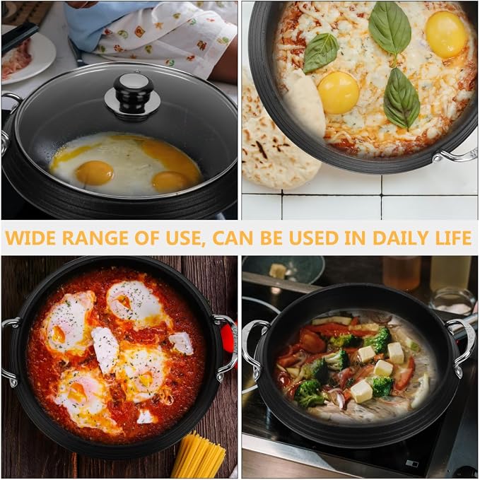 SHOWERORO Korean Cookware Cooking Pot Large Korean Hot Pot Household Kitchenware Non-stick Cooking Pan