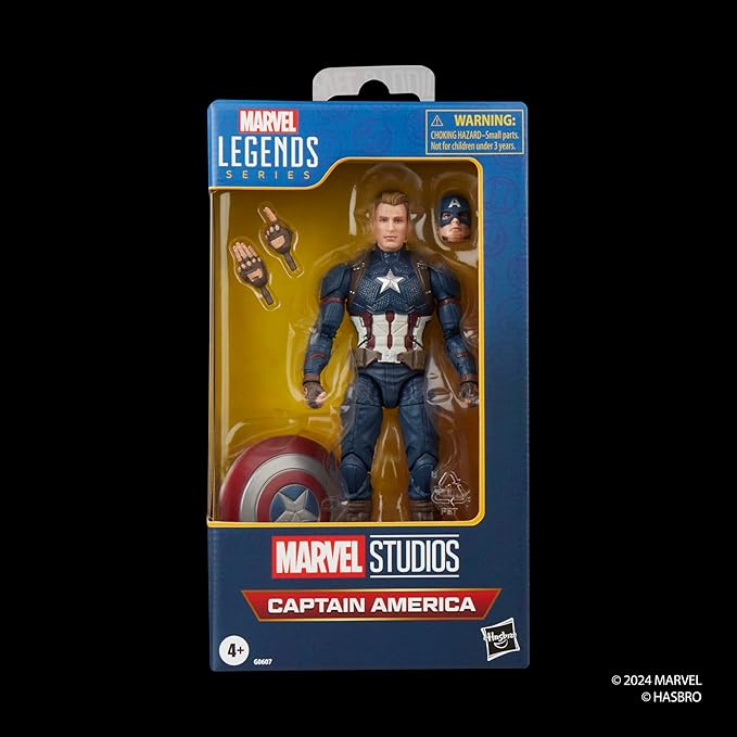 Marvel Legends Series Captain America, Avengers: Endgame Collectible 6 Inch Action Figure