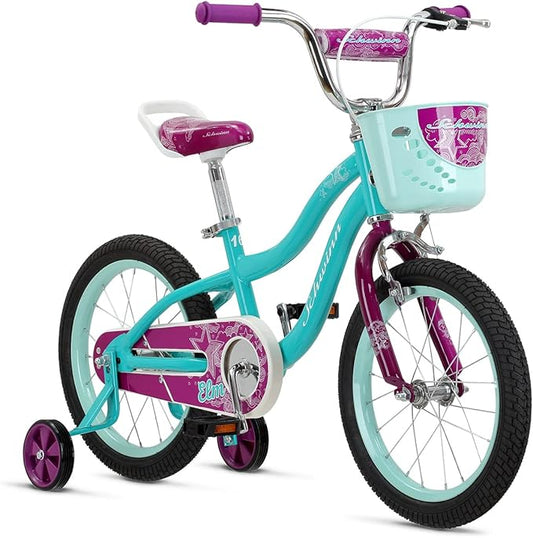 Schwinn Elm and Koen Bike or Balance Bike, 12-18 Inch Bike for Kids Ages 2-13, Black, Blue, Red, Teal, Pink or Purple, SmartStart Ergonomic Design, Adjustable Seat Grows with Child, Training Bicycle