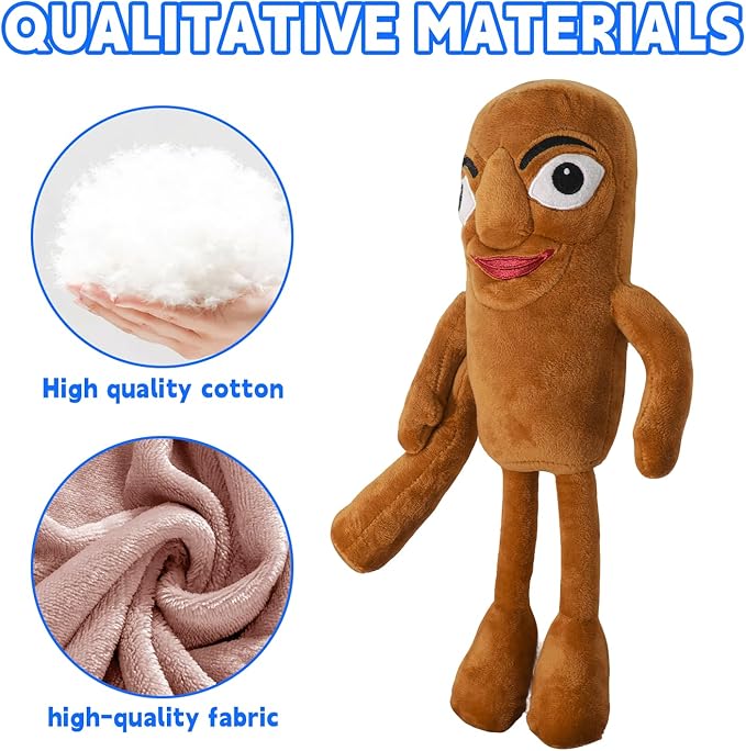 Italian Brainrot 2Pcs Tralalero Tralala and Tung Tung Tung Sahur Toy Gift, Cute Stuffed Figure Doll for Kids and Adults Inspired Plush Toy