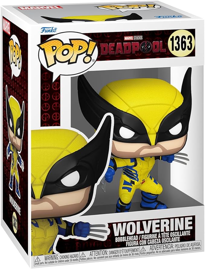 Funko POP! Marvel: Deadpool & Wolverine - Wolverine - Collectable Vinyl Figure - Gift Idea - Official Merchandise - for Kids & Adults - Movies Fans - Model Figure for Collectors and Display