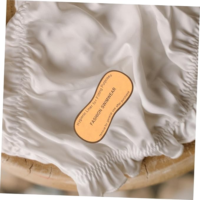 100Pcs Adhesive Protective Stickers for Swimwear and Panty Liners Strong Adhesive Decals for Underpants Smooth Surface Easy Application Material