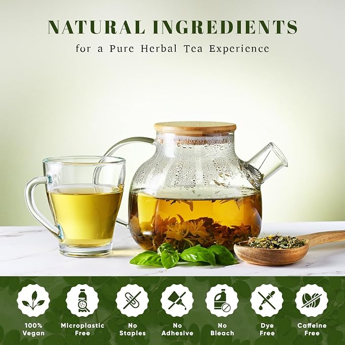 Oxify Organic Tulsi Mint Herbal Loose Tea- 16 oz (16 oz, Tulsi Mint)