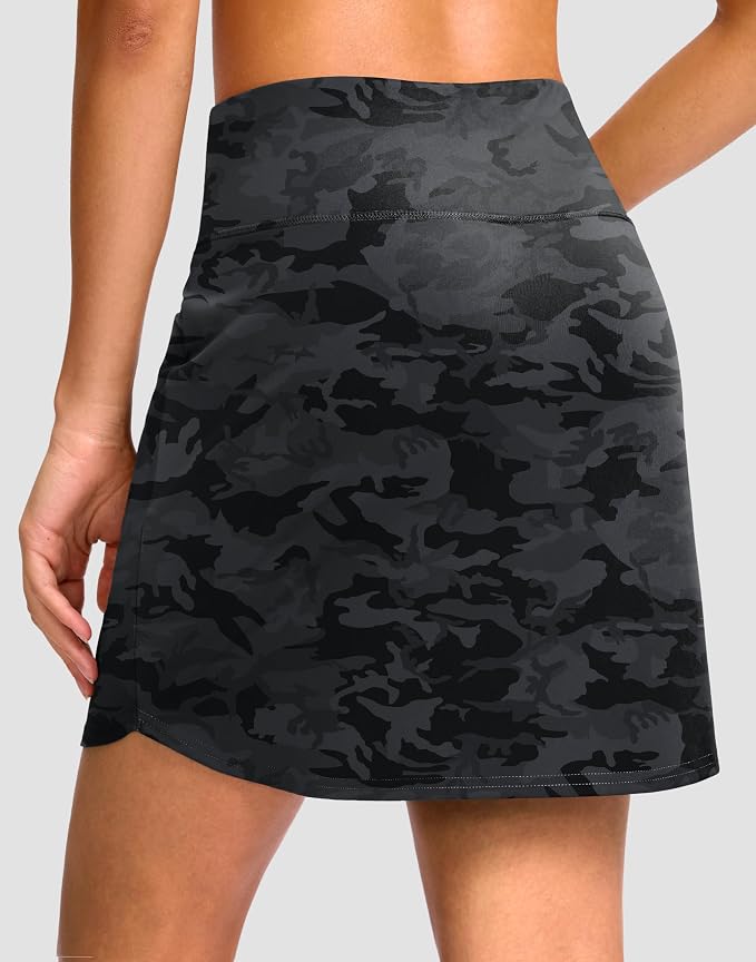G Gradual 16"/18" Skorts for Women Golf Skirt with 2 Pockets Summer Casual | Built-In Shorts, High Waist, Soft 4-Way Stretch, Breathable Mesh Liner, Tennis Pickleball Athletic Wear, Easy To Match