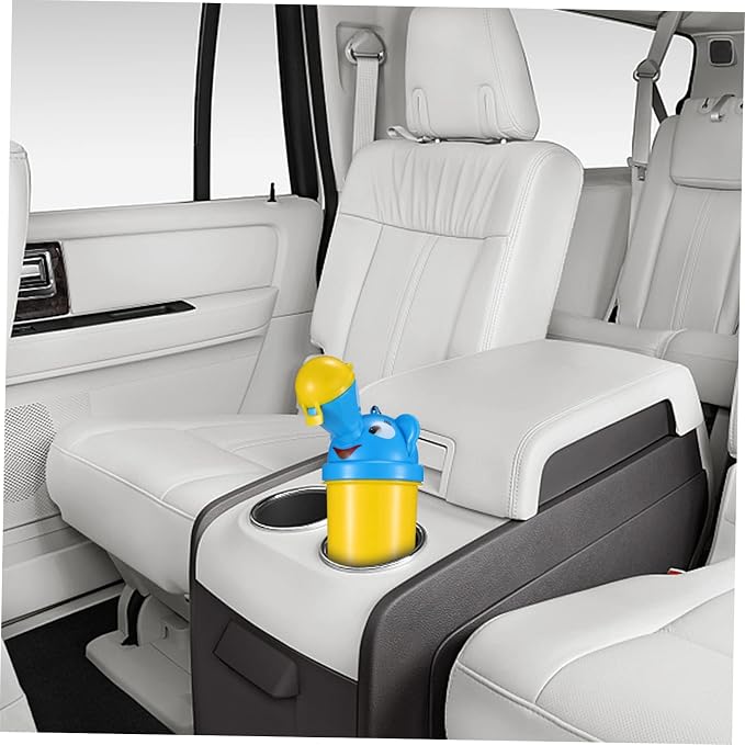 TOYANDONA Portable Travel Urinal for Toddlers Compact Lightweight Pee Training Potty Material for Camping Car Trips Boy Girl Emergency Toilet