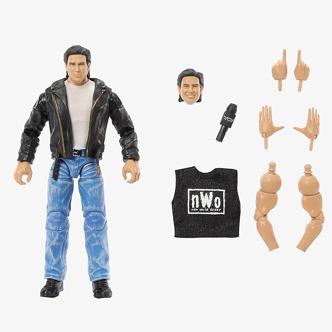 Mattel WWE Ultimate Edition WCW Monday Nitro Ring with Eric Bischoff Action Figure