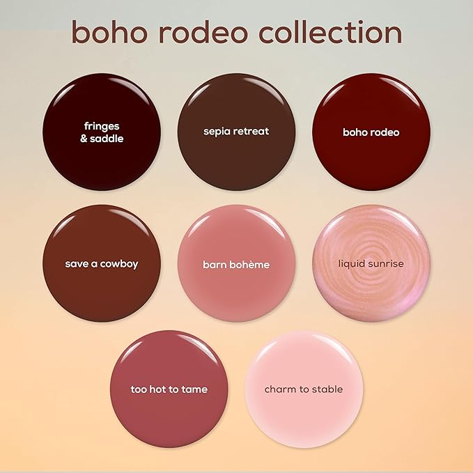 essie Nail Polish, Salon-Quality Brown Nail Polish, Boho Rodeo, Vegan, Sepia Retreat, 0.46 fl oz
