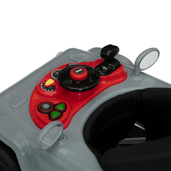 Jeep Wrangler Activity Walker by Delta Children, Grey