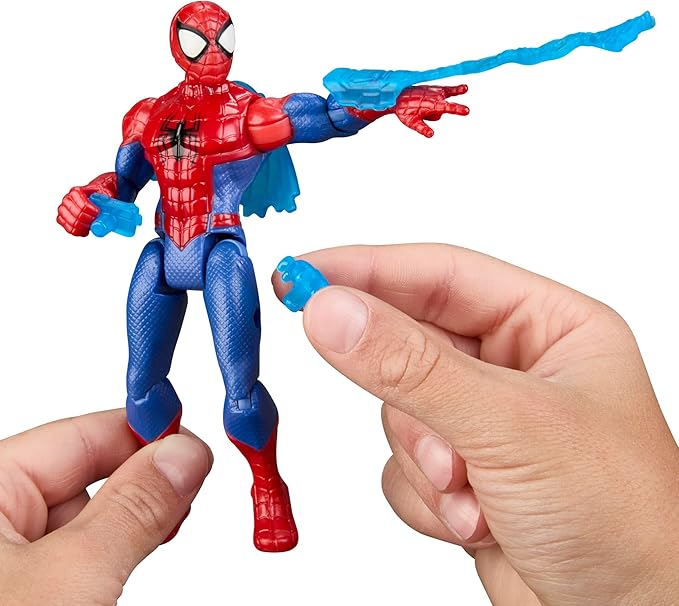 SPIDER-MAN Marvel ActionVerse Action Figure & Accessories, 4.5-Inch (11.4 CM) Super Hero Toys & Figures for Kids, Ages 4+