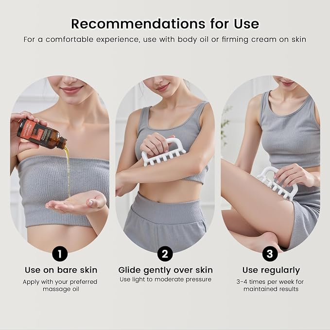 Fascia Massage Tool Blaster for Cellulite，Trigger Points Massage Tool，Muscle Knots，Deep Tissue Myofascial Release Tool for Shoulder, Neck, Thighs, Leg & Back, Gifts for Women & Men