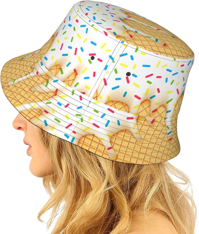 Bucket Hats Fashion Sun Cap Packable Outdoor Fisherman Hat for Women and Men