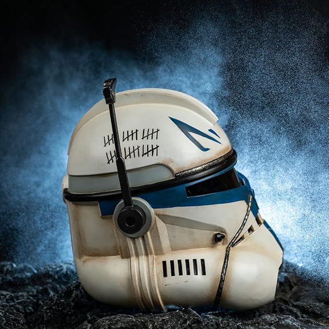Evere SW Clone Arc Commander Helmet Cosplay Deluxe Halloween Collectible Prop