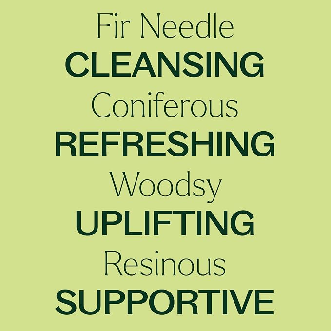 Plant Therapy Fir Needle Essential Oil 10 mL (1/3 oz) 100% Pure, Undiluted, Fresh Scent, Respiratory Support, DIY Cleaners
