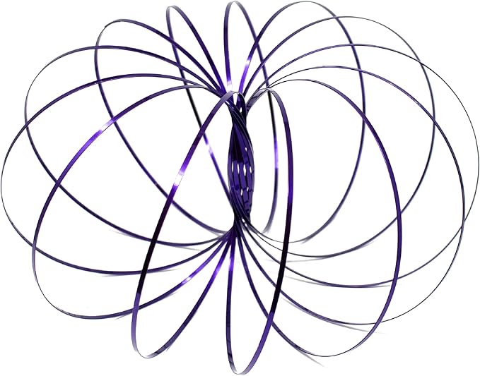 Digital Energy Kinetic Educational Spring Toy - Multi Sensory Interactive 3D Shaped Flow Ring ()