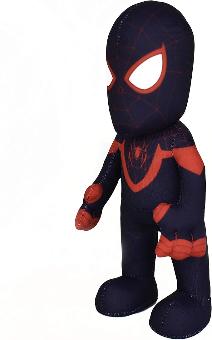 Bleacher Creatures Marvel Miles Morales Spider-Man 10" Plush Figure - A Superhero for Play or Display