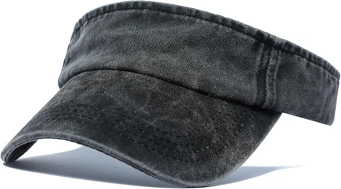 ANDICEQY Sports Sun Visor Hat, Sun Hat Visors for Women and Men for Outdoor | Adjustable Sun Visor Hats, Lightweight & Breathable, Cotton, Ideal for Running, Tennis, Golf, Outdoor Sports and Beach