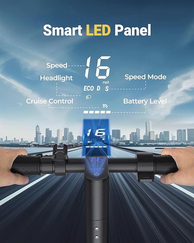 MAXSHOT Electric Scooter for Adults, 8.5/10/14" Tires, 19/22Mph, 350W/500W Motor, 21-28 Miles Range, Folding E-Scooter with Dual Suspension,APP(V1/SPRO/MAX/PRO/X1/X1PRO/PR)
