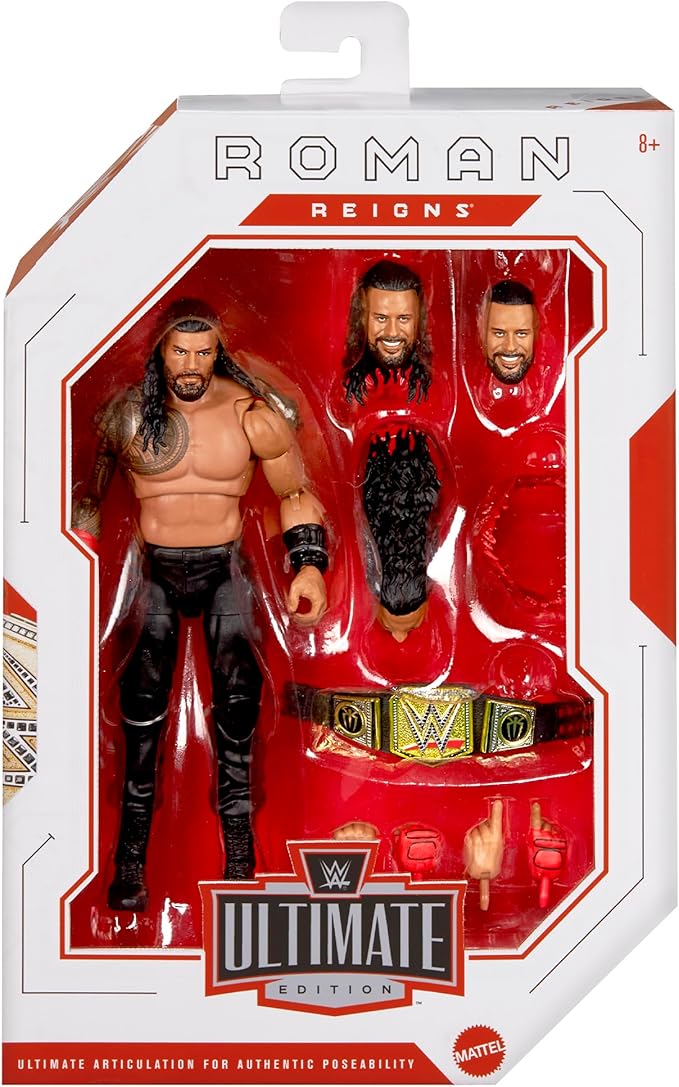 WWE Roman Reigns (Gold Belt) Best of Ultimate Edition 6 Toy Wrestling Action Figure
