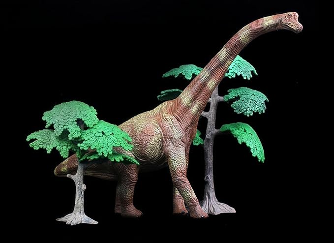 Gemini&Genius Long Neck Dinosaur Toys for Kids, Super Colossal Large Brachiosaurus Realistic Sculpting & Texture, Cool Birthday Gift for Ages 3 Years Old & Up