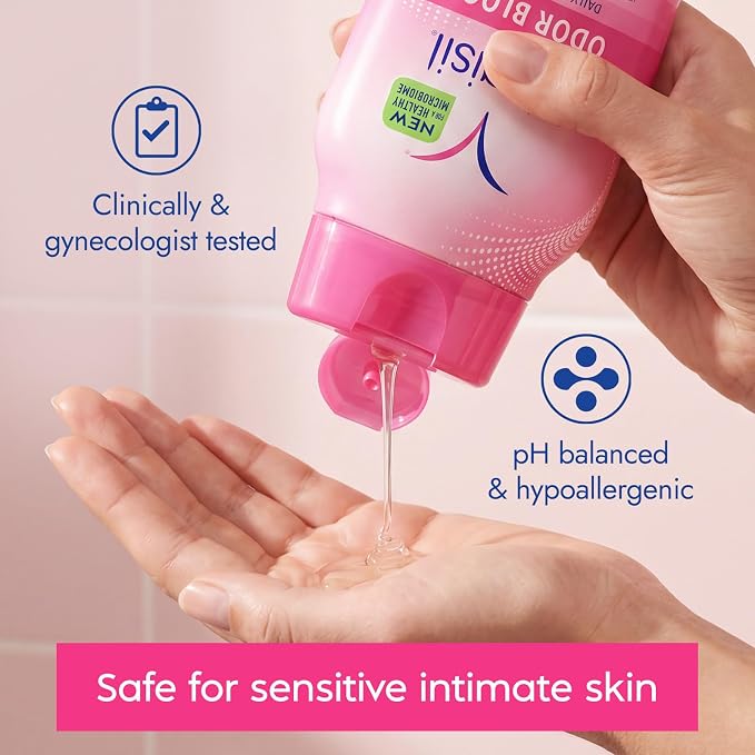 Vagisil Feminine Wash for Intimate Area Hygiene, Odor Block, Gynecologist Tested, Hypoallergenic, 12 oz, (Pack of 3)