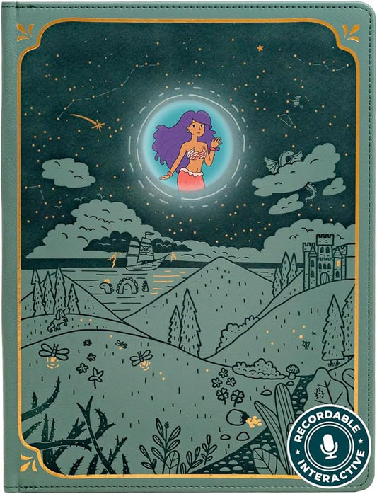 Cali’s Books The Little Mermaid | infinibook Storytelling Toy + Reader | Read-Aloud E-Reader with Games | Recordable Interactive Storybook for Kids 3-7 | Screen-Free Educational Gift