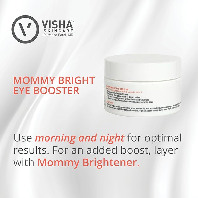 Visha Safe for Pregnant and Nursing Women to Dramatically Reduce Eye Puffiness and Minimize the Appearance of Dark Under-Eye Circles
