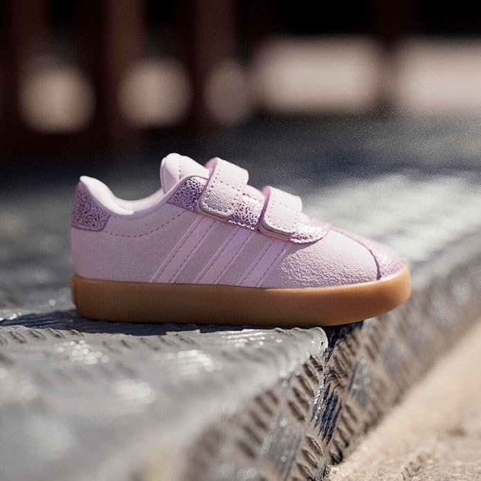 adidas Kids' VL Court 3.0 Hook & Loop Shoe