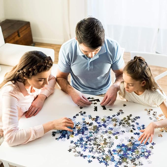 Nattork Jigsaw Puzzles 300 Pieces for Kids Youth Adults Families (Space Traveler, Solar System) Pieces Fit Together Perfectly