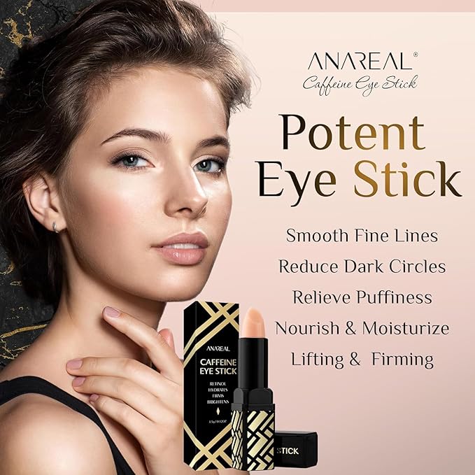 ANAREAL Caffeine Under Eye Balm Stick (1 pack)
