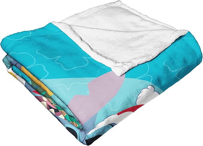 Northwest Lilo and Stitch Silk Touch Throw Blanket, 50" x 60", Festive Aloha