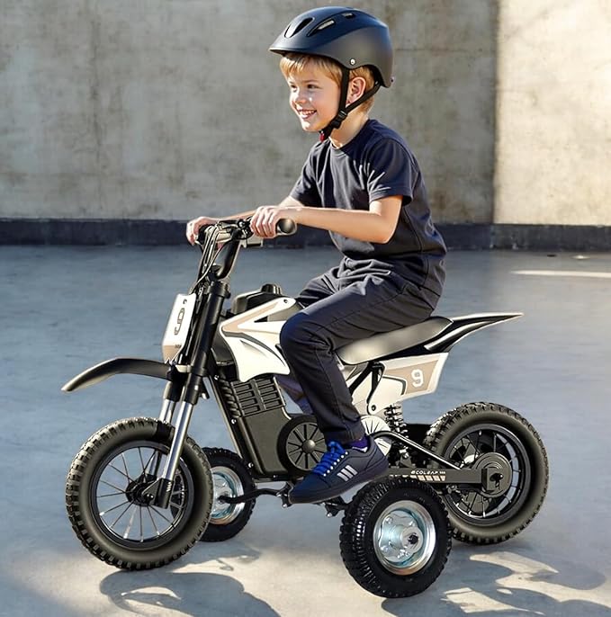 Hardline Products USA Training Wheels for K1 Kids Electric Dirt Bike 36V Motorcycle - Ecoleap Electric Dirtbike - 1602-UT-Ecoleap K1