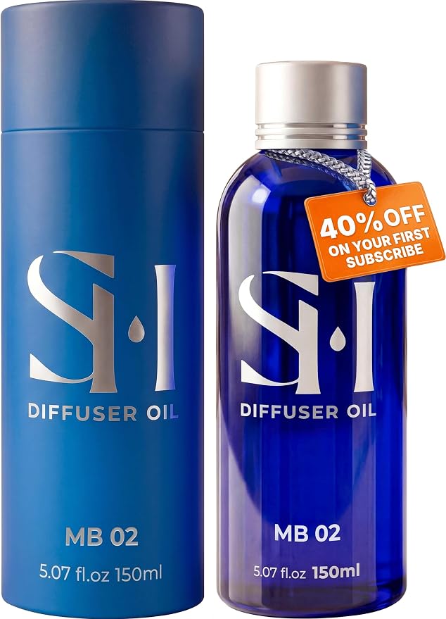 Inspired by 5-Star Hotel Malibu MB02 Hotel Scent Diffuser Oil | 5.07 Fl oz (150 ml) - Waterless Diffuser Oil Refill & Highly Concentrated Fragrance Oil, Diffuser Oil Scents, Hotel Oil Diffuser