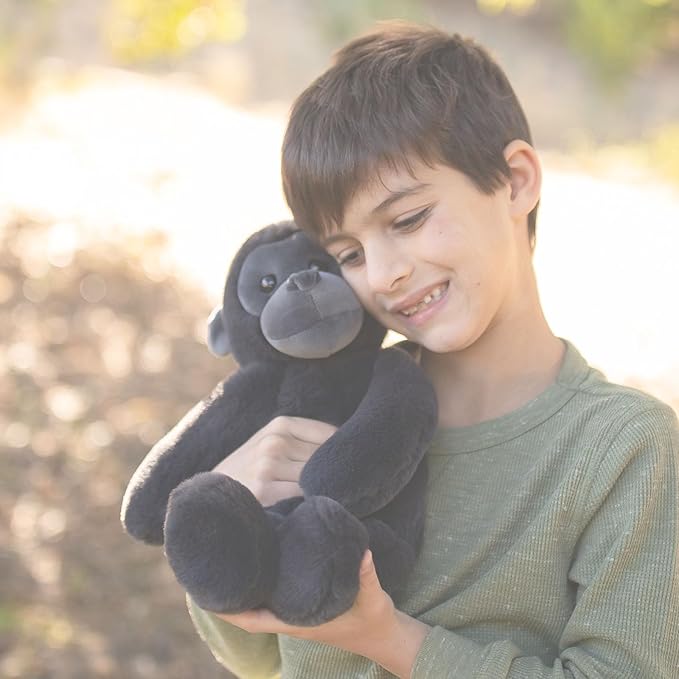 World's Softest Plush Gorilla, Lushee, Large, 16" Stuffed Animal for Baby, Toddler, Kids, Adults - Gorilla Plush Toy-Adorable Toy Made from Kid-Friendly, Quality Materials