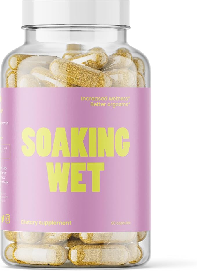 Vitaliboost Soaking Wet™ - Probiotic for Total Vaginal Health & Increased Wetness - 90 Capsules (1 Month Supply)