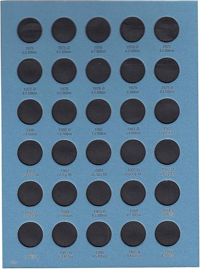 Whitman US Lincoln Cent Coin Folder Volume 3 1975 - 2013 #9033
