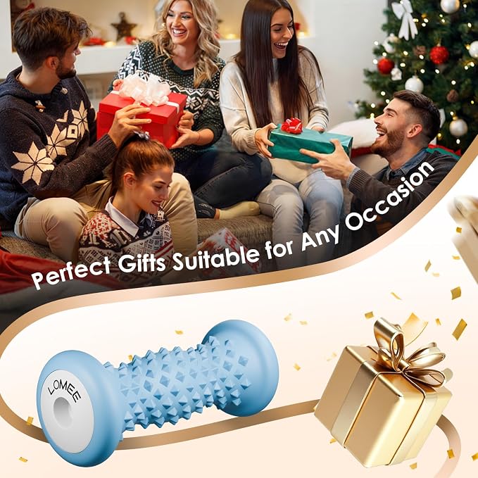 Foot Roller Massager for Plantar Fasciitis, Foot Arch and Heel Pain Relief | Deep Tissue Muscle Massage, Feet Ergonomic & Rounded Top Design