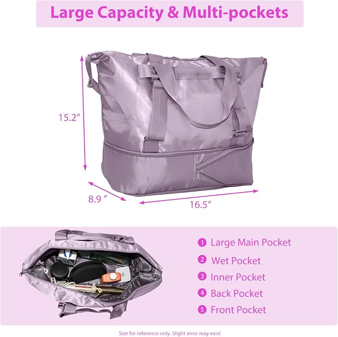 Yoga Mat Bag, Yoga Gym Bag Tote Bag with Multi Pockets For Women & Men, Yoga Mat Carrier for Pilates Travel Workout Office