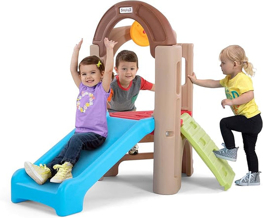 Simplay3 Young Explorers Activity Climber - Indoor or Outdoor Climber and Activity Playset for Toddlers and Kids, Made in USA